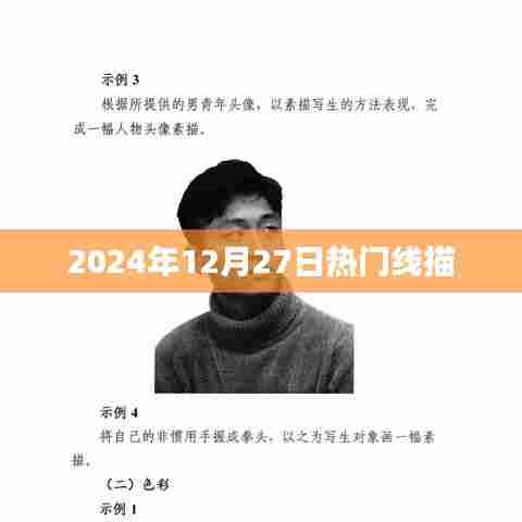 线描艺术,2024年12月27日热门趋势揭秘