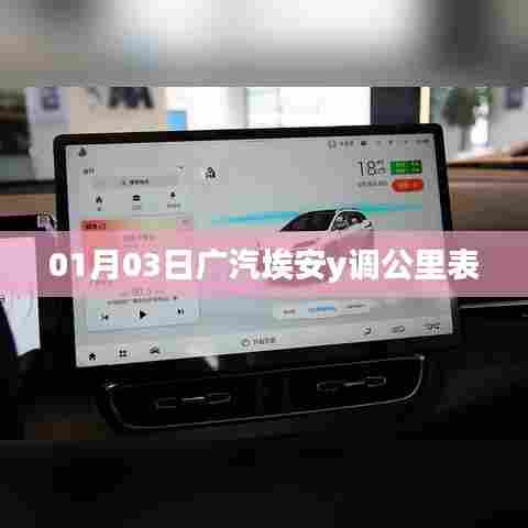 广汽埃安Y调公里表教程（详细步骤）