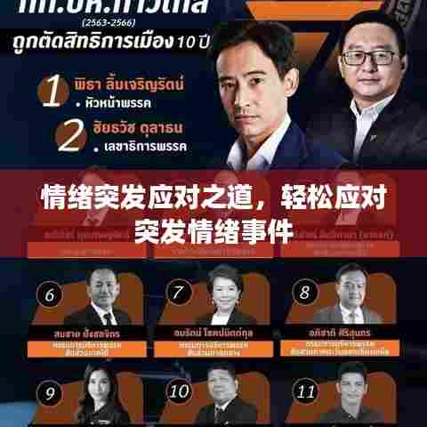 情绪突发应对之道，轻松应对突发情绪事件