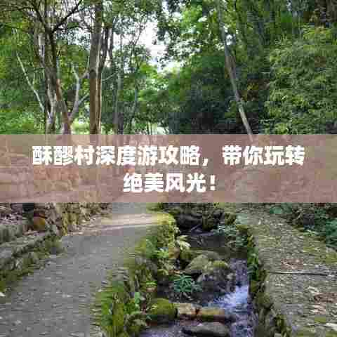 酥醪村深度游攻略，带你玩转绝美风光！