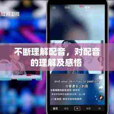 不断理解配音，对配音的理解及感悟 