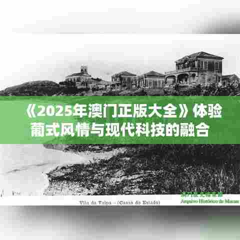 《2025年澳门正版大全》体验葡式风情与现代科技的融合