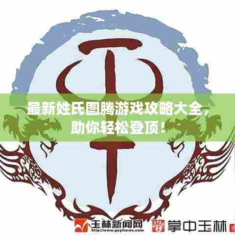 最新姓氏图腾游戏攻略大全，助你轻松登顶！