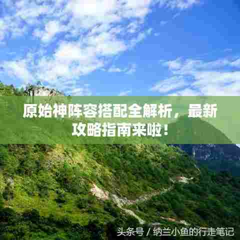 原始神阵容搭配全解析，最新攻略指南来啦！