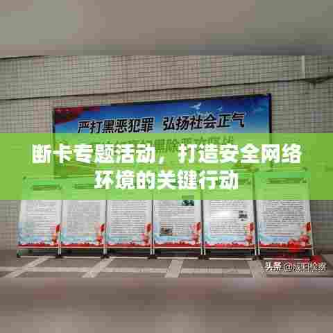 断卡专题活动，打造安全网络环境的关键行动