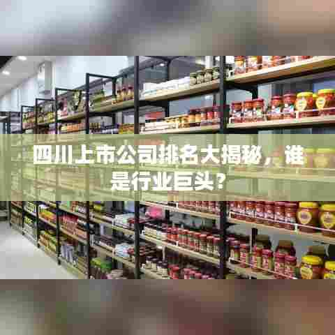 四川上市公司排名大揭秘，谁是行业巨头？
