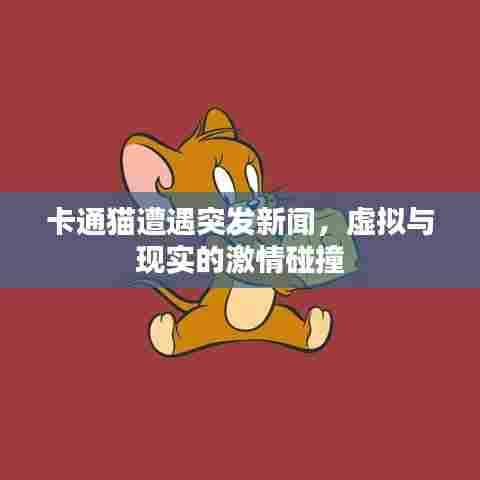 卡通猫遭遇突发新闻，虚拟与现实的激情碰撞