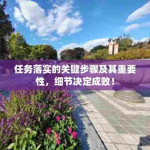 任务落实的关键步骤及其重要性，细节决定成败！