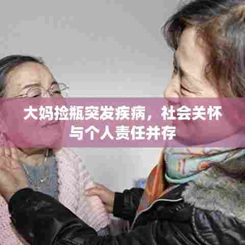 大妈捡瓶突发疾病，社会关怀与个人责任并存