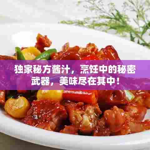 独家秘方酱汁，烹饪中的秘密武器，美味尽在其中！