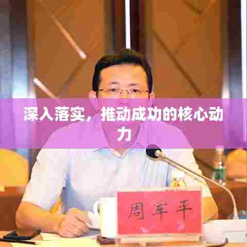 深入落实，推动成功的核心动力