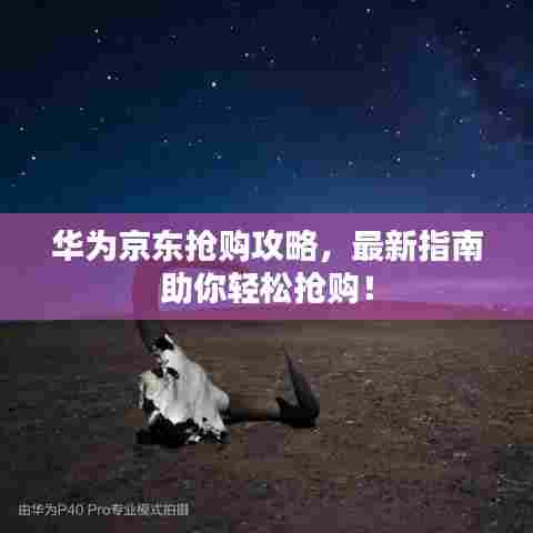 华为京东抢购攻略，最新指南助你轻松抢购！