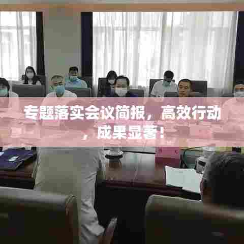 专题落实会议简报，高效行动，成果显著！