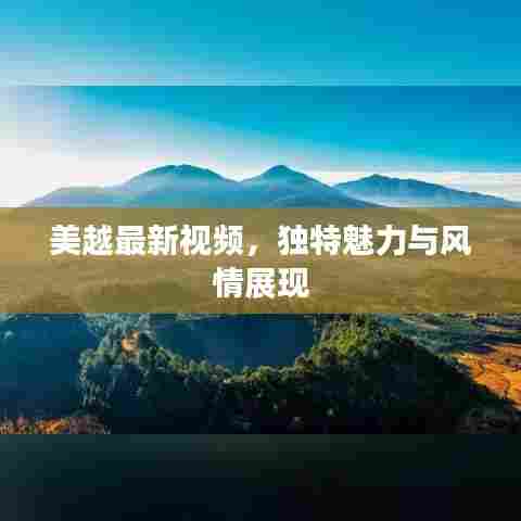 美越最新视频，独特魅力与风情展现