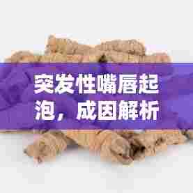 突发性嘴唇起泡，成因解析、应对方法与预防措施