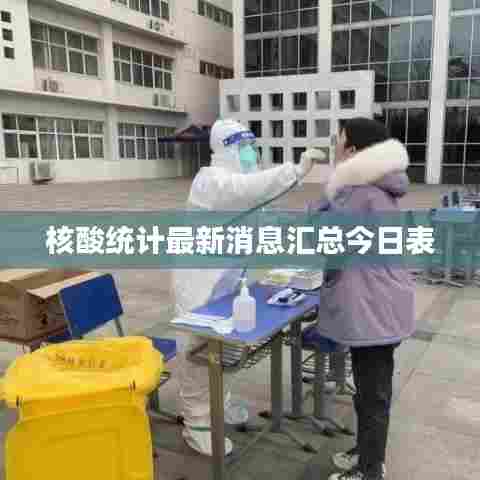 核酸统计最新消息汇总今日表