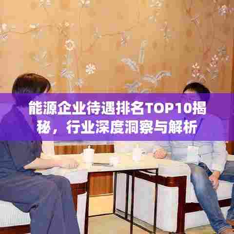 能源企业待遇排名TOP10揭秘，行业深度洞察与解析