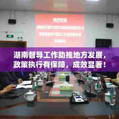 湖南督导工作助推地方发展，政策执行有保障，成效显著！