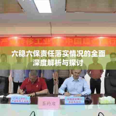 六稳六保责任落实情况的全面深度解析与探讨