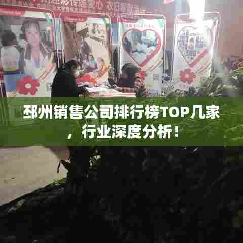 邳州销售公司排行榜TOP几家,行业深度分析!