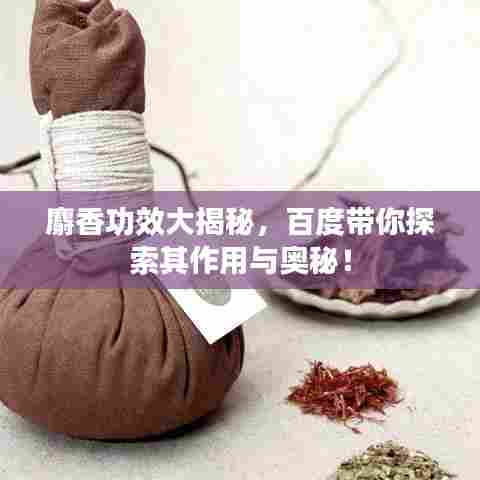 麝香功效大揭秘，百度带你探索其作用与奥秘！