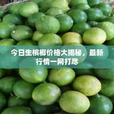 今日生槟榔价格大揭秘，最新行情一网打尽