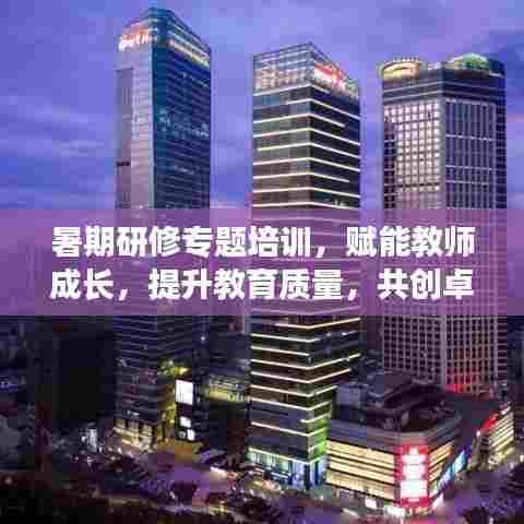 暑期研修专题培训，赋能教师成长，提升教育质量，共创卓越教学新篇章